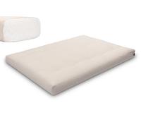 Matelas 140x200 naturel - Futon Comfort Natural - Pascall Ecru