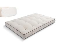 Matelas 140x200 naturel - Futon Comfort Natural - Pascall Kedro Lin
