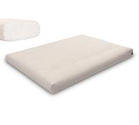 Matelas 140x200 naturel - Futon Medium Natural - Pascall Ecru