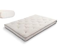 Matelas 140x200 naturel - Futon Slim Natural Kedro - Pascall Lin