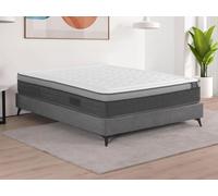 Matelas 160 x 200 cm hybride ressorts ensachés 7 zones et mémoire de forme ép.30cm - ASGARD de YSMÉE