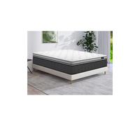Matelas Vente-Unique.com Matelas 160 x 200 cm ressorts ensachés et surmatelas intégré ép.30cm - GAMIANI de DREAMEA