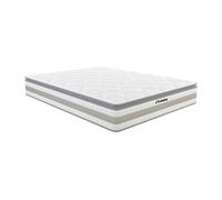 Matelas ressorts ensachés et surmatelas intégré CANTERBURY de DREAMEA - 160 x 200 cm