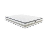 Matelas 160 x 200 cm ressorts ensachés et surmatelas intégré ép.29cm - CANTERBURY de YSMEE