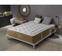 Matelas 160x190 cm Hybride BLISS COMFORT | Épaisseur 30 cm | 11 Zones de Confort | Soutien Ferme | Mousse H.R. viscoélastique & Ressorts ensachés | Ergonomique et Orthopédique | Extrêmement durable