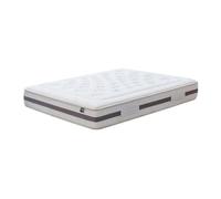 Matelas 160x190 cm - Kuo Dream - En mousse - H27 cm - Mémoire de forme - Latex et tissu bamboo - Oeko-Tex 100 - BIO NATUR