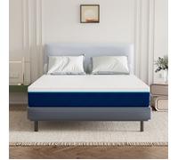 Matelas 160x200,16cm Épaisseur,DEWINNER Mousse à Mémoire de Forme,Fermeté Moyenne,Soutien Parfait,Réversible à Deux Faces