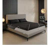 Matelas 160x200 Cm - Matelas Hybride épais : Accueil Mémoire De Forme, Mousse Bambou Et Ressorts Ensachés