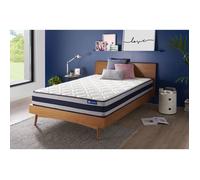 Matelas 160x200 cm Ressorts ensachés et Mémoire de forme - Actiflex Ergo