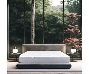 Matelas 160x200 cm,Sleeperfect,20 cm,mémoire de forme,ferme,indépendance du couchage,face été/hiver