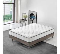 Matelas 160x200 cm Système 7 couches DEWINNER®-IZTOSS® Mousse à mémoire Multi-Zones de confort-22cm