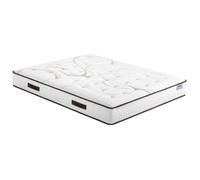Matelas 160x200 - EBAC LITERIE - Moorea - Mousse - Hauteur 25 cm - Soutien ferme
