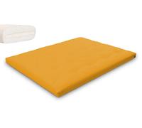 Matelas 160x200 naturel avec latex - Futon Slim Latex - Pascall Jaune