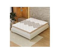 Matelas 160x200cm-Epaisseur 28cm-Ressorts Ensachés et Mousse Haute Densité