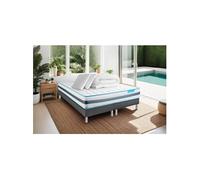 Pack BODYZONE 180x200 Ressorts ensachés 3 zones Ultra épaisseur + Couette + 2 oreillers G