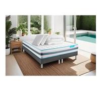 Pack BODYZONE 180x200 Ressorts ensachés 3 zones Ultra épaisseur + Couette + 2 oreillers G