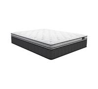 Matelas 180 x 200 cm hybride ressorts ensachés et surmatelas intégré ép.30cm - GAMIANI de YSMÉE