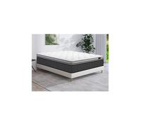 Matelas 180 x 200 cm ressorts ensachés et surmatelas intégré ép.30cm - GAMIANI de DREAMEA