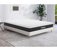Matelas 180 x 200 cm ressorts ensachés 7 zones déhoussable ép.22cm - CELESTRIA de YSMÉE