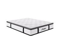 Matelas 180 x 200 cm ressorts ensachés surmatelas intégré ép.28cm - AMERICAN DREAM de YSMEE