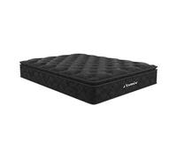 Matelas 180 x 200 cm ressorts ensachés surmatelas intégré ép.28cm - BLACK DREAM de YSMÉE