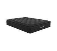 Matelas 180 x 200 cm ressorts ensachés surmatelas intégré ép.28cm - BLACK DREAM de YSMEE