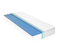 Vidaxl Matelas 180 X 200 Cm Mousse Ã Mã©Moire De Forme Visco 18 Cm Blanc