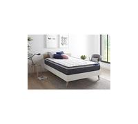 Matelas Actilatex Plus 180 x 200 cm Latex et mémoire de Forme - Epaisseur : 26 cm - Confort : Très Ferme - 7 Zones de Confort