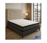 Matelas 180x200 Mousse HR ""Luxe Confort"" Extra Ferme | Double Face (Été/Hiver) | Soutien Équilibré, Parfait et Tonique | H20cm