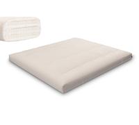 Matelas 180x200 naturel avec latex - Futon Comfort Trio Latex - Pascall Ecru
