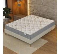 Matelas 180x200cm-Epaisseur 25cm-Ressorts Ensachés et Mousse Haute Densité -