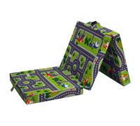 VitaliSpa Matelas, Vert, 190x70cm | pliable avec poignées de transport pour une utilisation flexible