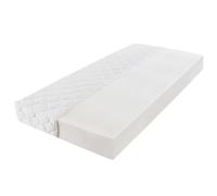 Matelas 200 x 180 x 17 cm avec housse lavable et mousse D30, fermeté H3 | Housse rembourrée lavable, mousse D30, absorbe l'humidité, isolation thermique, soulage la pression, enroulée sous vide