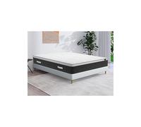 Matelas 200 x 200 cm hybride ressorts ensachés et mémoire de forme ép.25cm - ASTRIA Art Collection de YSMÉE