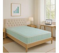 Matelas 200x200 cm Mousse Poli Lattex Indformable - epaisseur 19 cm - Soutien Trs Ferme Protge Matelas Luxe