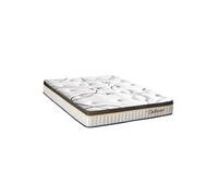BELLECOUR Matelas 3.0 180x200 cm Hauteur 30 cm | Ressorts ensachés + Mousse Mémoire de Forme | Accueil Moelleux, Soutien Ferme | Made in Europe