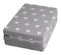 Matelas 3 parties pour lit parapluie Little Stars 60x120 Gris G