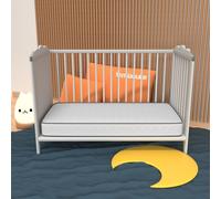 Matelas 50x120 haut de 16 cm, pour berceau - Waterfoam, Anallergique, Anti-ac...
