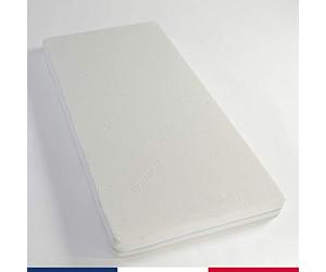Matelas 70x160 déhoussable antibactérien 10cm made in France