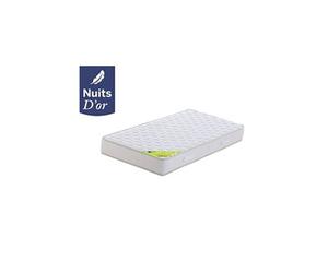 Matelas 70x190 Densité 35 Kg/m3 - Hauteur 21 Cm - Soutien Souple + Oreiller à Mémoire de Forme valeur 89 ? Nuits d'Or