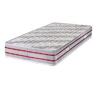 Matelas 70x190 x 21 cm - Ferme - Tissu Bambou - Aertech+ 35 Kg/m3 HR Dernière Génération - 5 Zones de Confort G