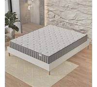 Matelas 70x190cm-Epaisseur 16cm-Mousse à mémoire de forme et Mousse Haute Densité G