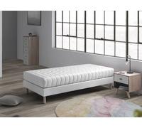 Matelas 80X160 LIT ENFANTS TODRA Epaisseur 18 CM Mousse Dehoussable, ideal pour les lits gigognes et lit cabane