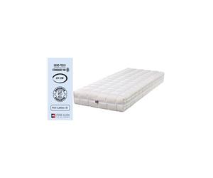 Matelas 80x190 x 19 cm Très Ferme - Déhoussable Housse Lavable - Noyau Poli Lattex HR Dernière Génération - antibactérien - anti-acariens