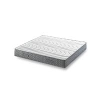 Matelas 80x190 x 24 cm - Très Ferme - Aertech+ 35 Kg/m3 HR Dernière Génération - Très Respirant Blanc