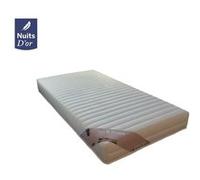 Matelas 80x200 Pour Sommiers Articulés Mousse HR 35 Kg/m3 - 18 Cm Soutien Très Ferme 80 x 200 Up + Oreiller à Mémoire de Forme valeur 89 € Nuits d'Or G