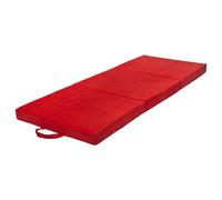 Matelas 80x200x10cm rouge