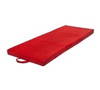 Matelas 80x200x10cm rouge
