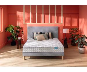 Matelas 90 x 190 cm blanc - Merinos Cheer Bed