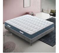 Matelas 90x190 cm à mémoire de forme 11 zones différenciées 21cm de hauteur modèle Olympe